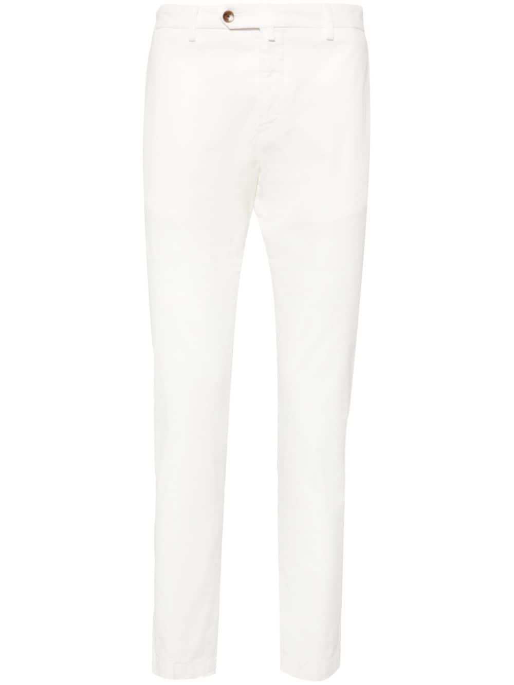 Pantaloni Slim BG04 bianco