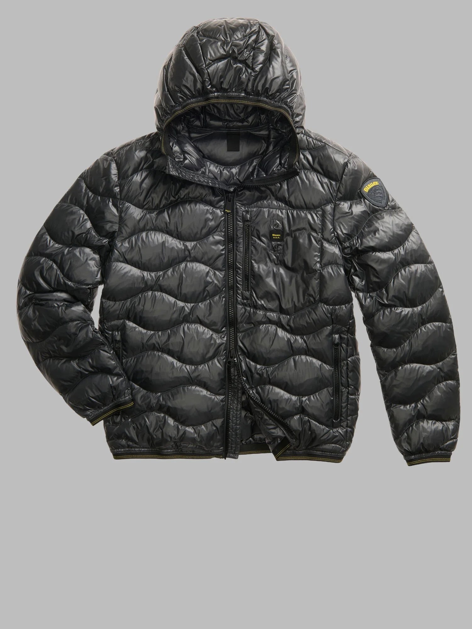 PIUMINO AD ONDE WAVE grigio