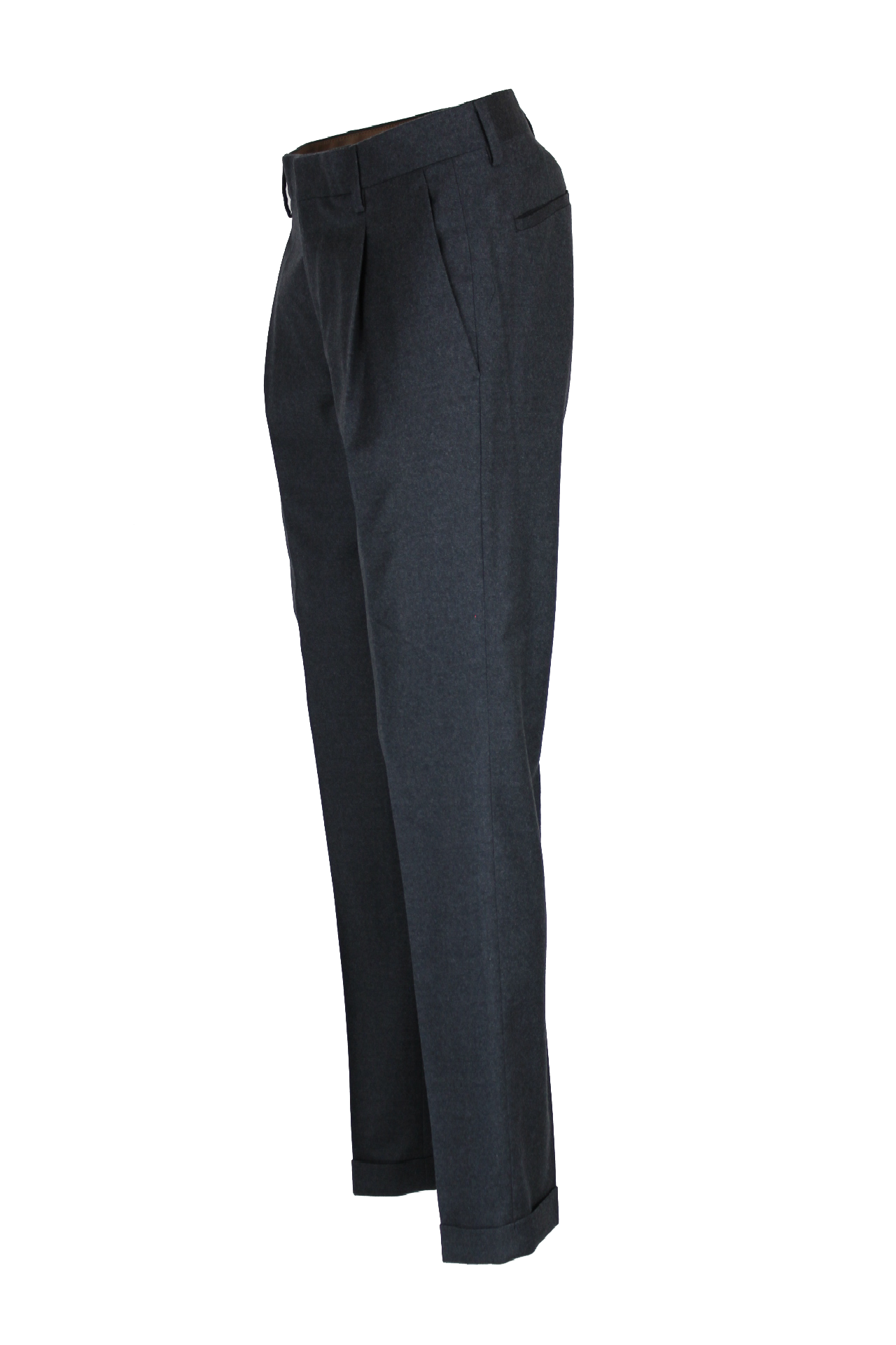 Pantaloni Pura Lana con una pinces Tiberio
