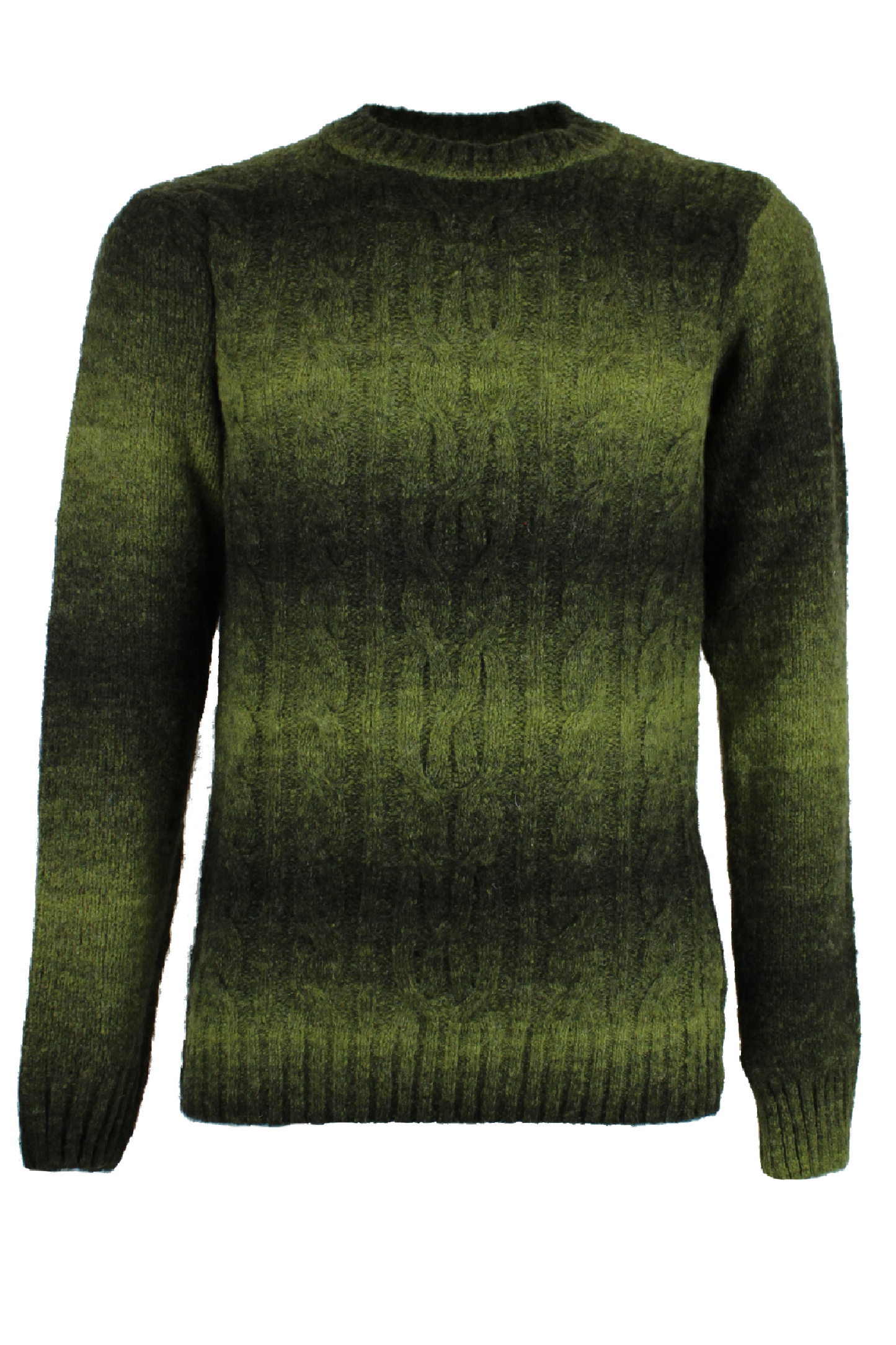 Maglia girocollo sfumata