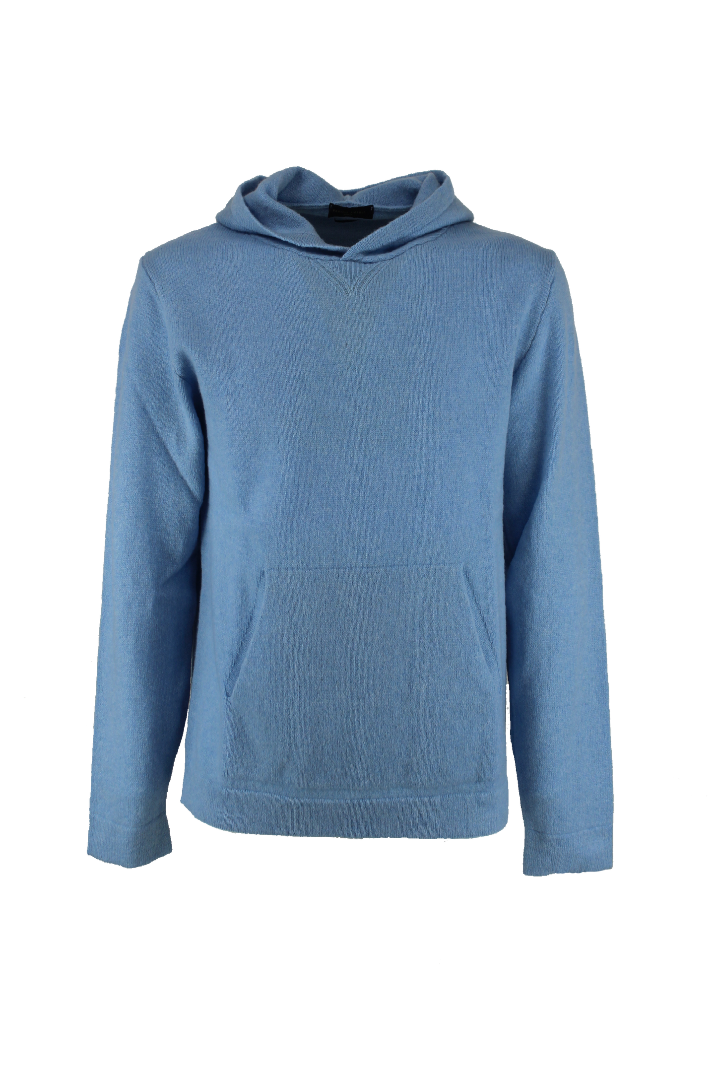 Maglia con cappuccio, rasato, geelong, tinto filo