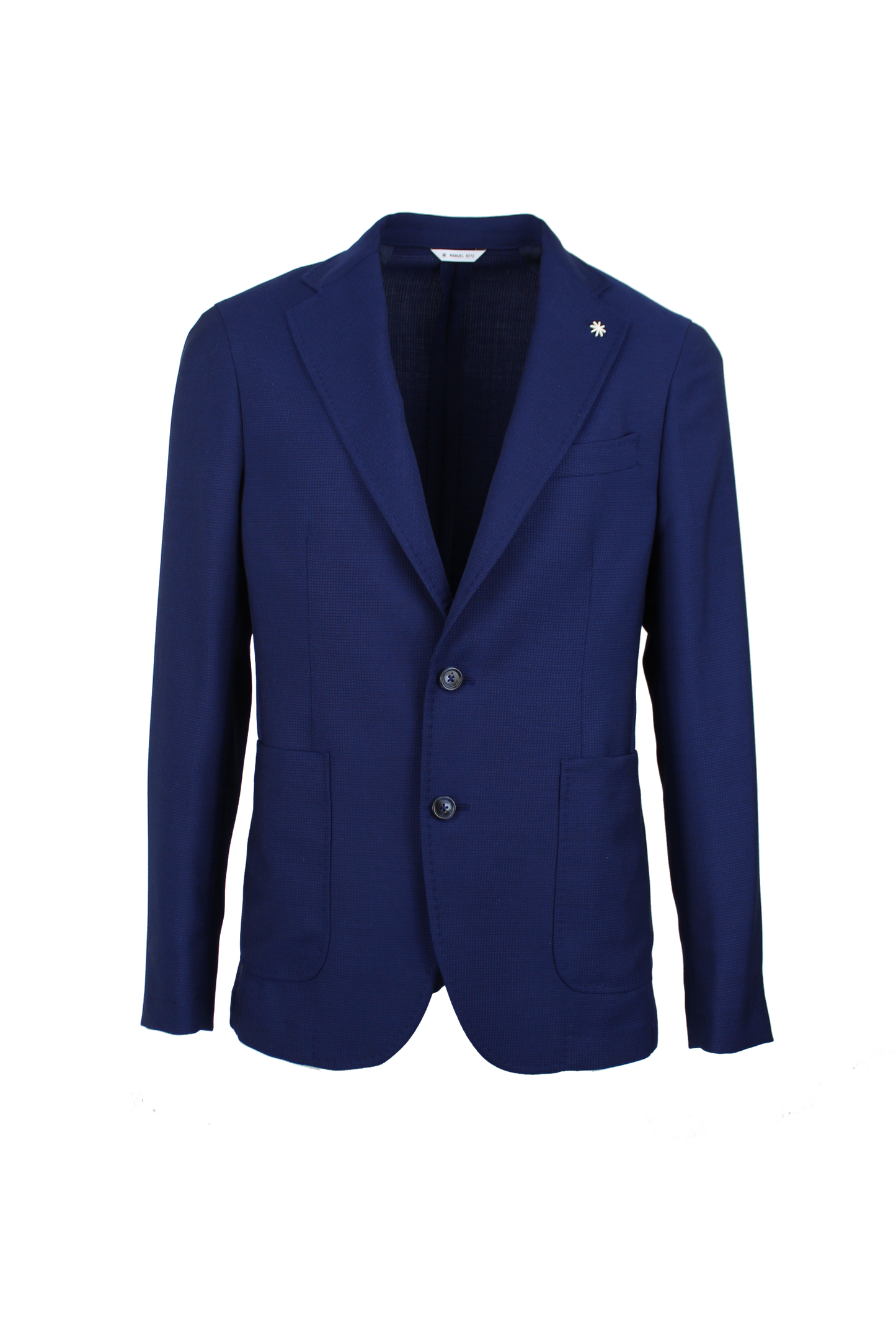 Giacca Sfoderata in Tela di Lana Jacquard
