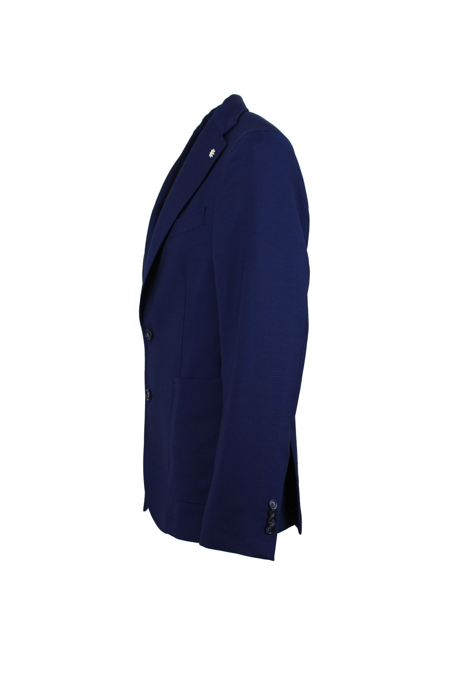 Giacca Sfoderata in Tela di Lana Jacquard