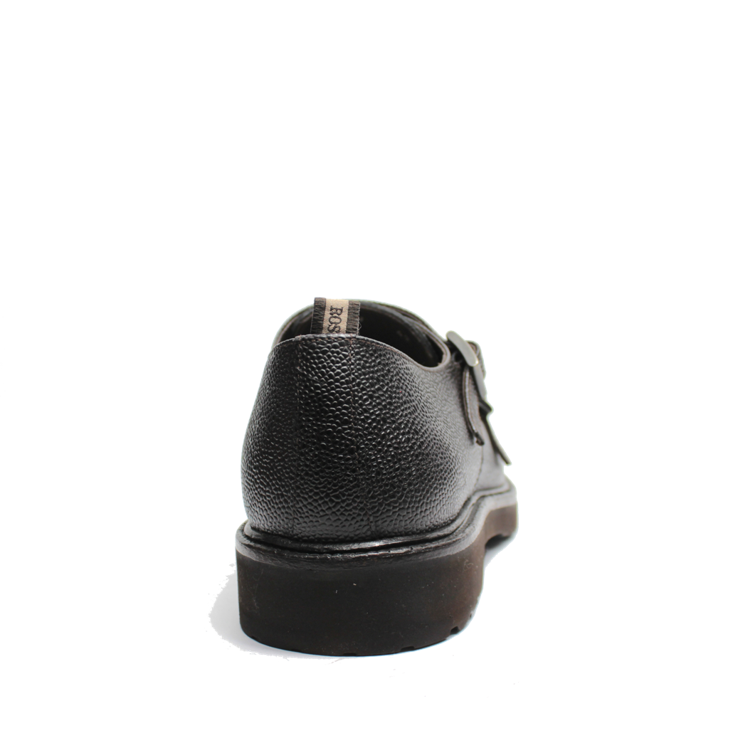 Scarpa pelle doppia fibbia