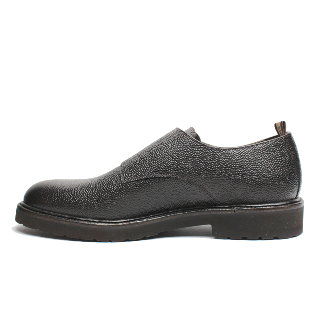 Scarpa pelle doppia fibbia