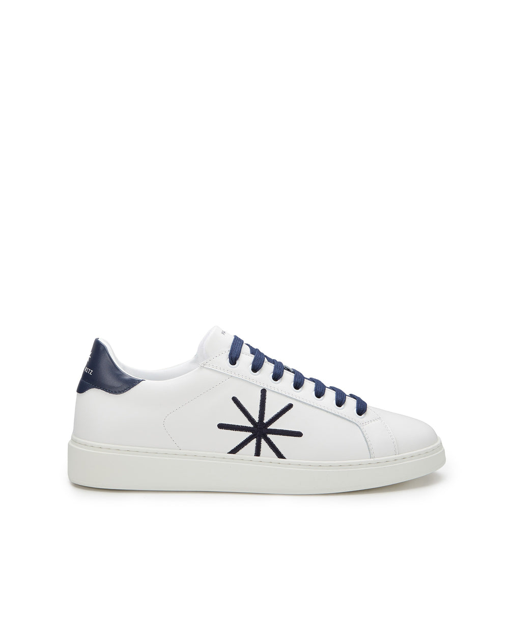 Sneakers in pelle con logo
