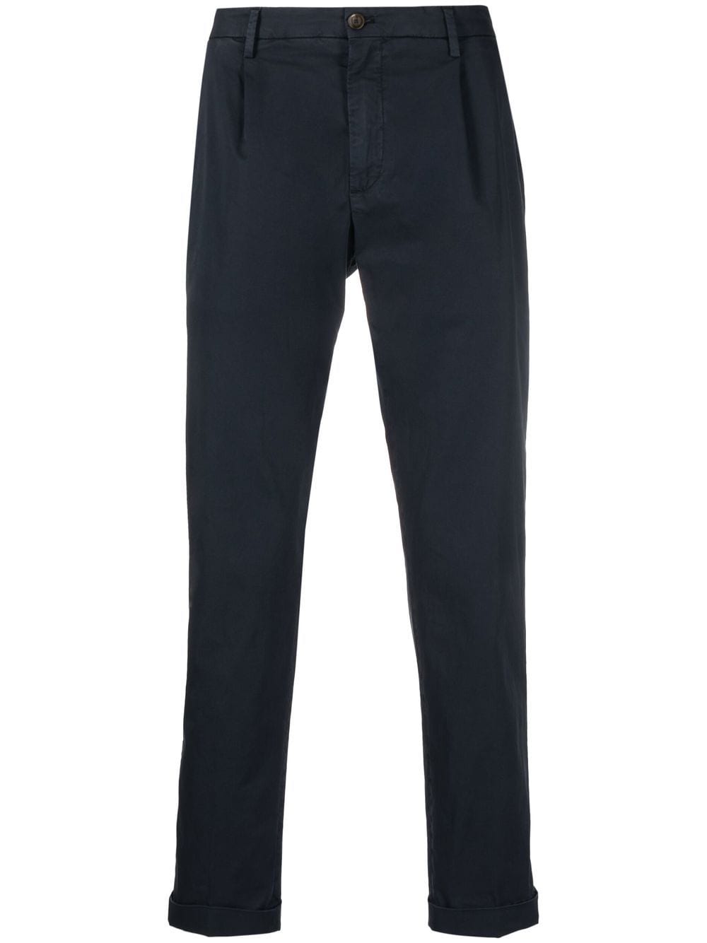 Pantaloni Raso di Cotone Tiberio
