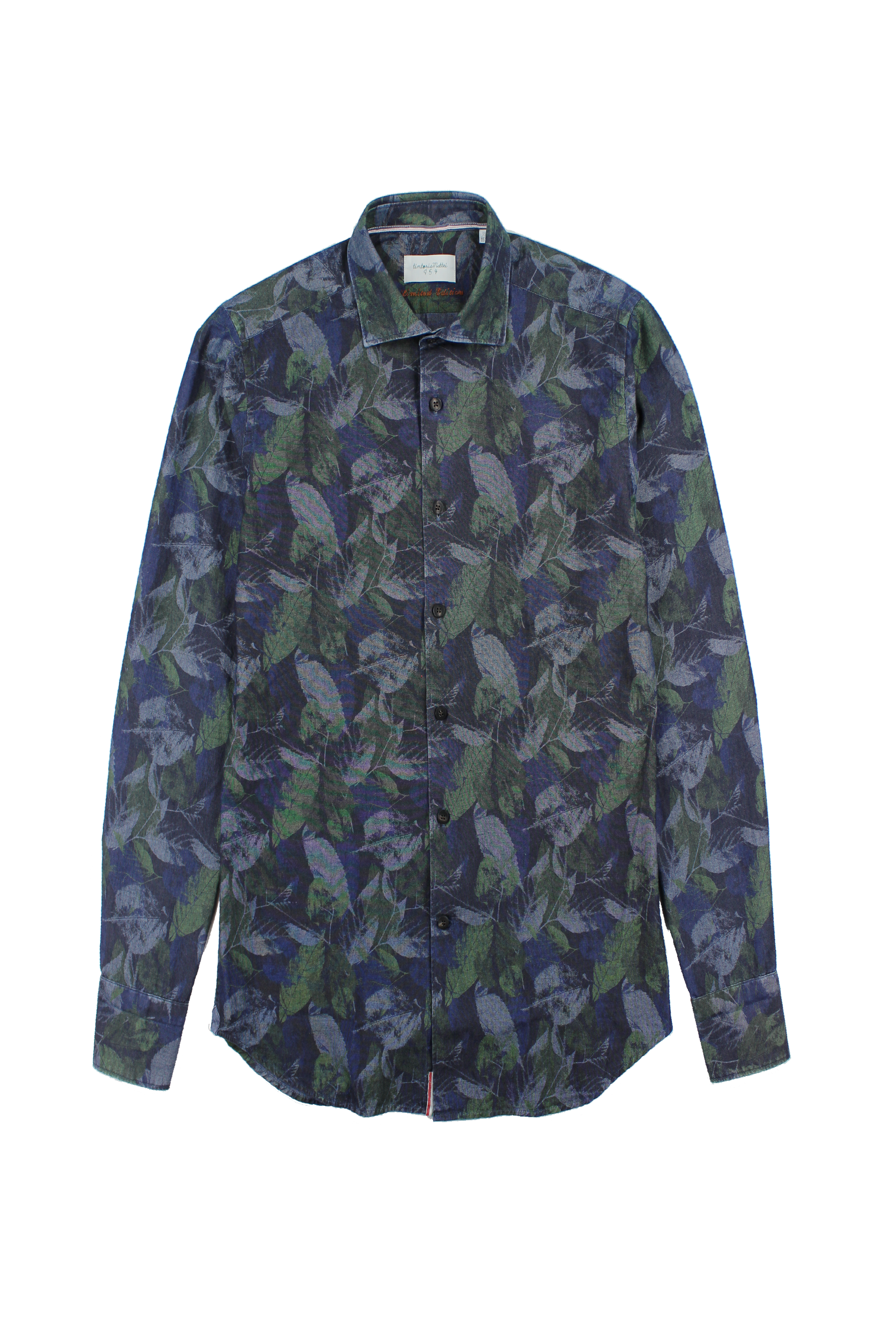 Camicia denim fantasia Tintoria Mattei