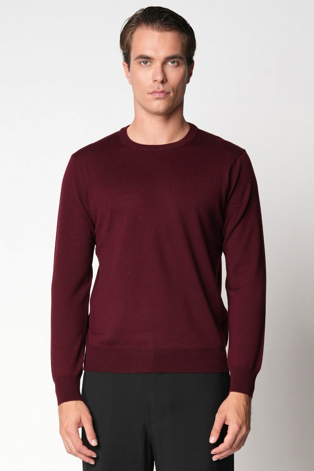 Maglia pura lana merino