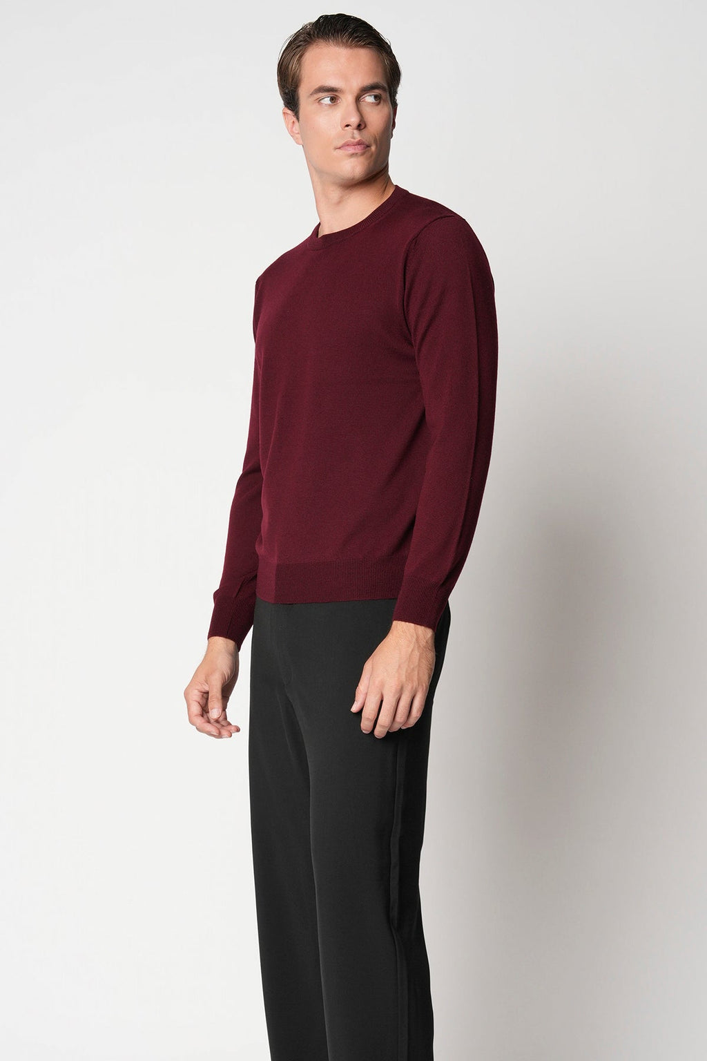 Maglia pura lana merino