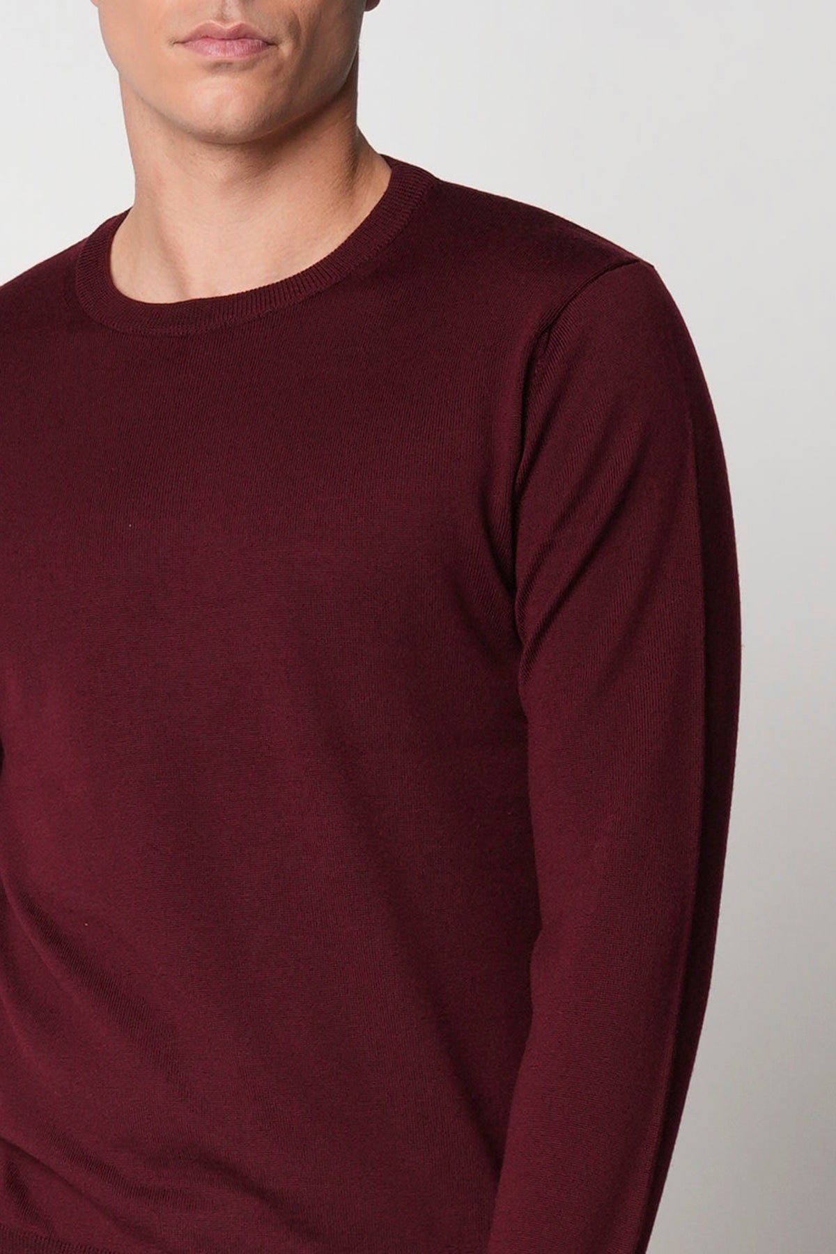 Maglia pura lana merino