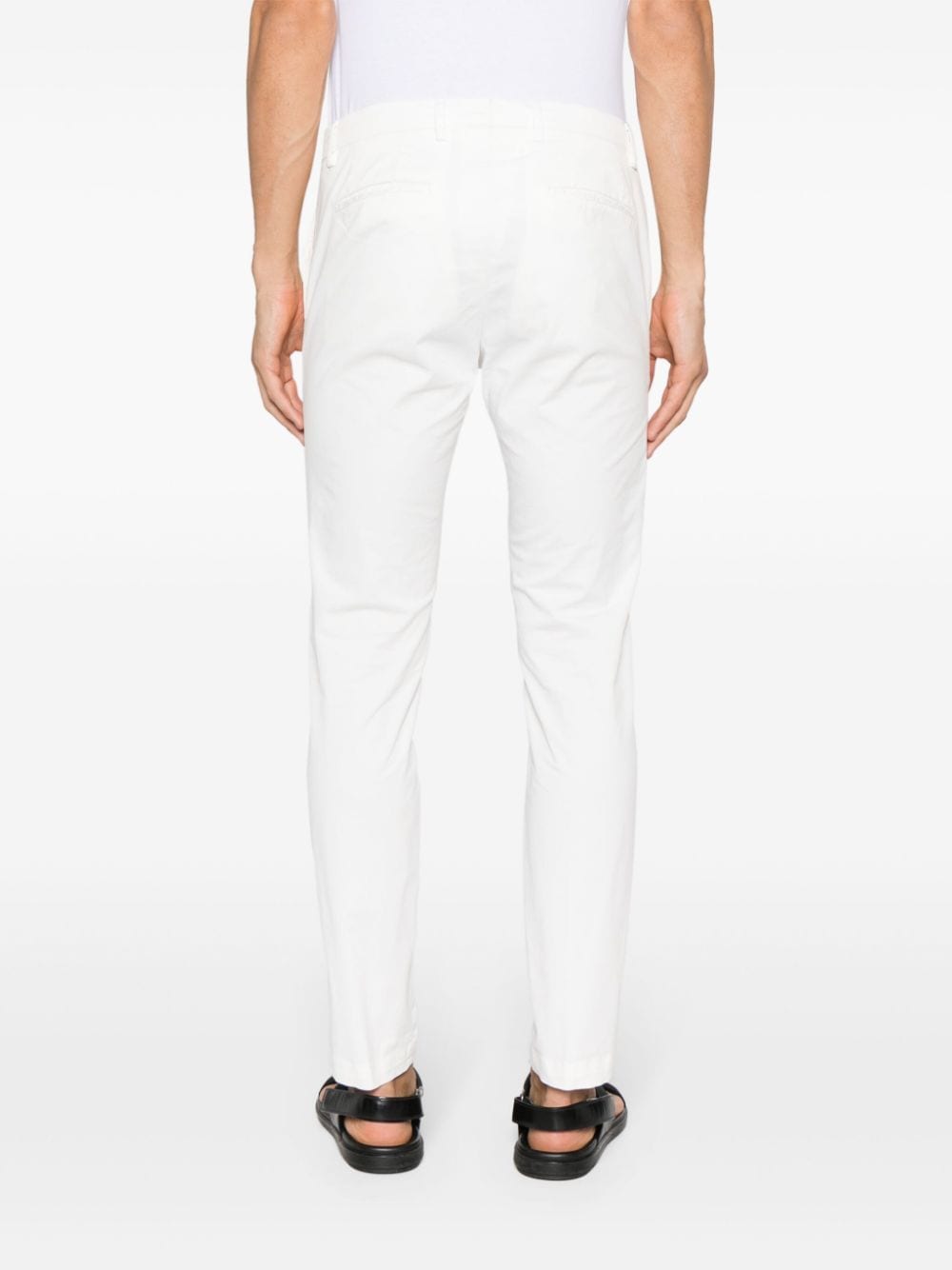 Pantaloni Slim BG04 bianco