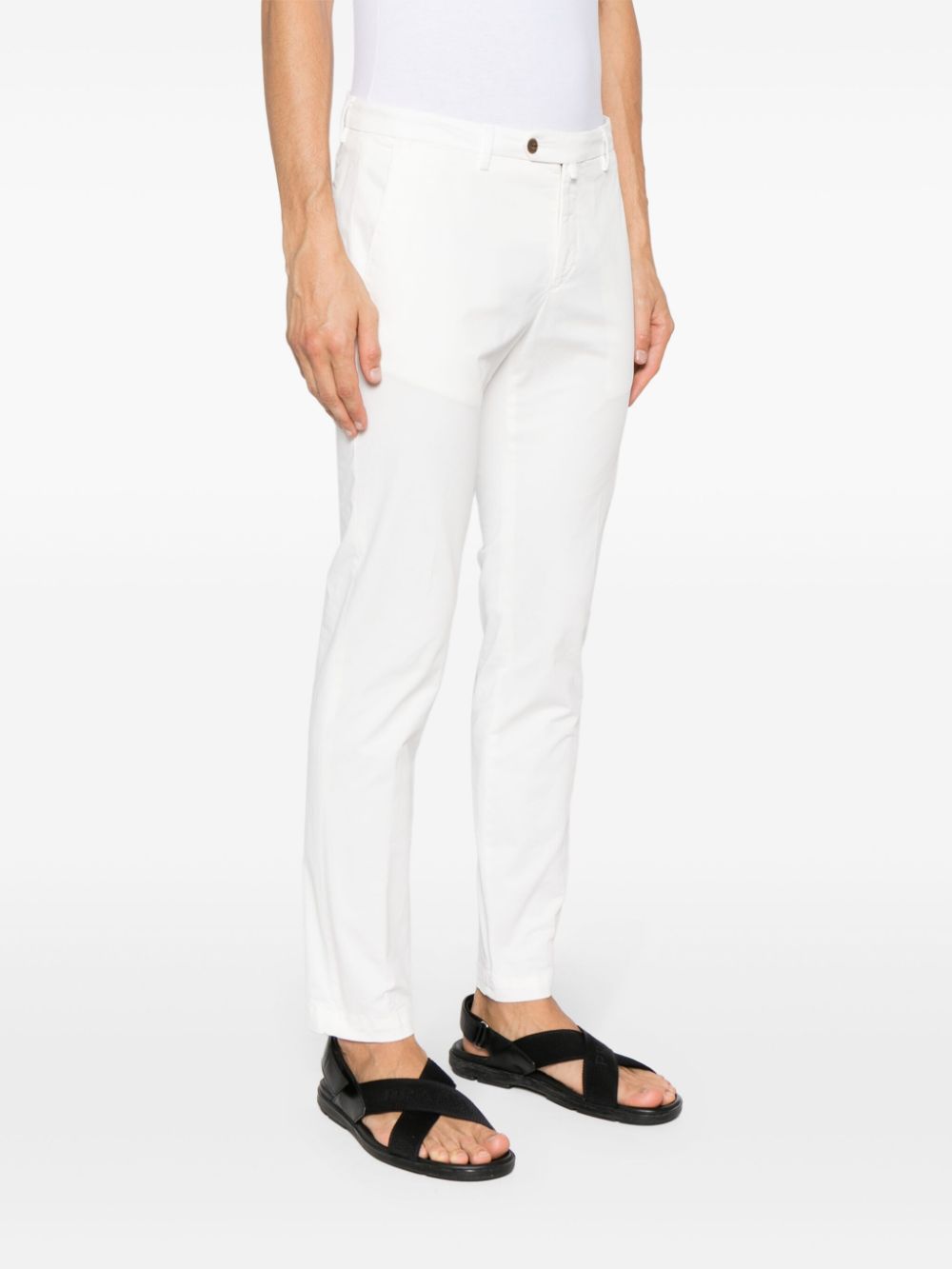 Pantaloni Slim BG04 bianco
