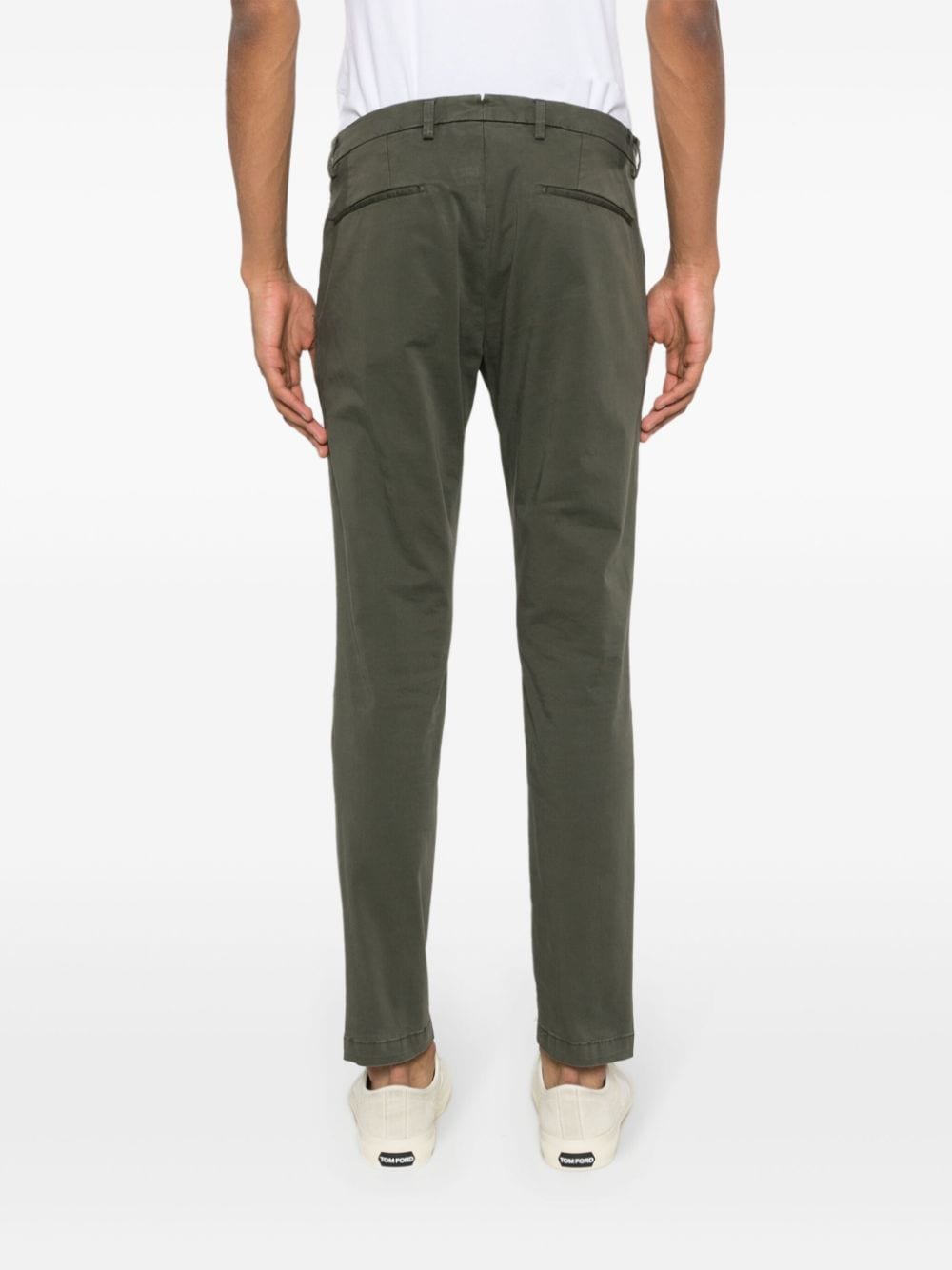 Pantaloni Slim BG04 verde
