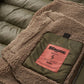 GIUBBETTO NYLON E MONTONE ECOLOGICO HORACE