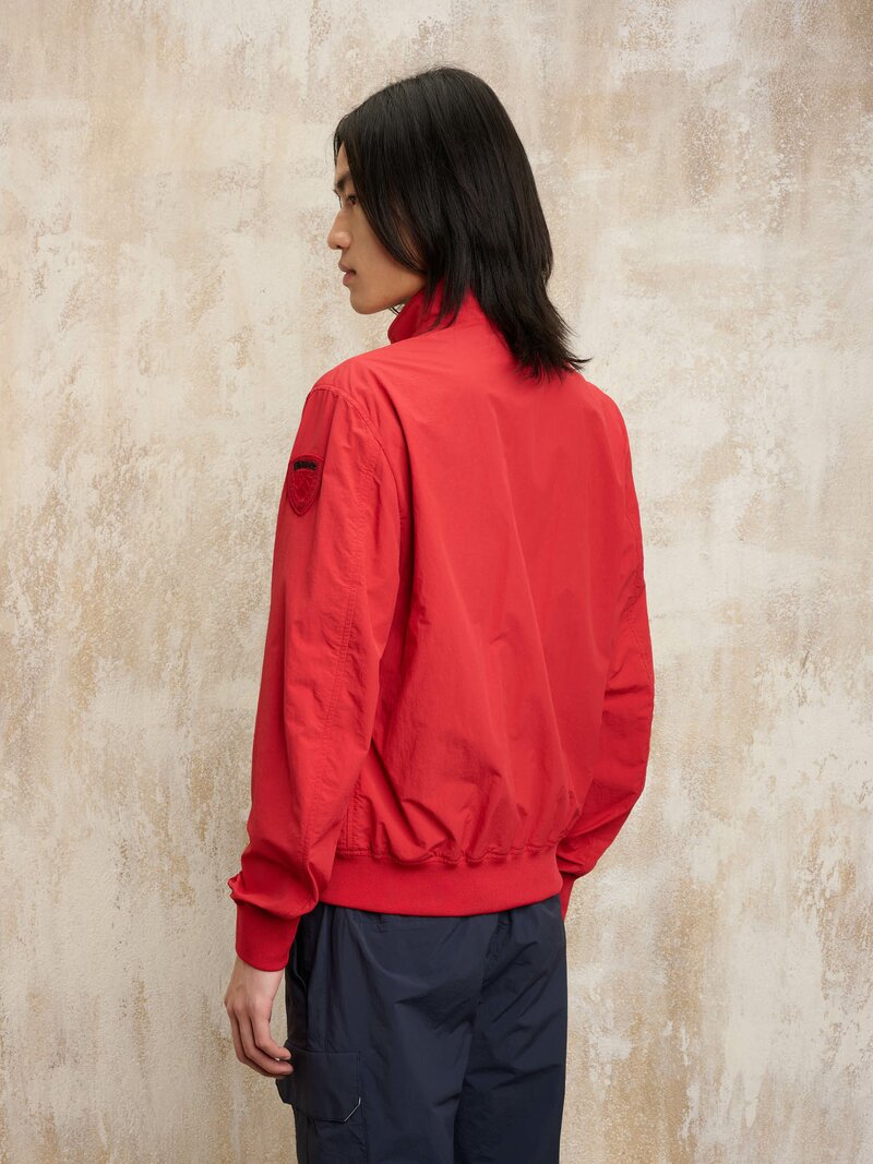 BOMBER LEGGERO SFODERATO ALWIN rosso