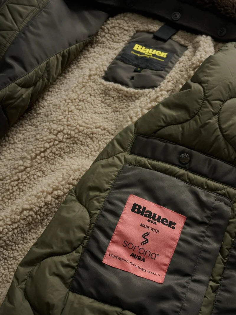 BOMBER POLIZIOTTO MARSHALL nero oliva