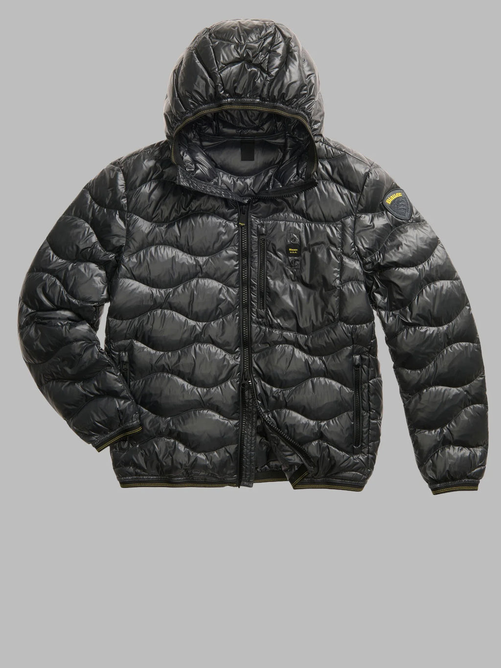 PIUMINO AD ONDE WAVE grigio