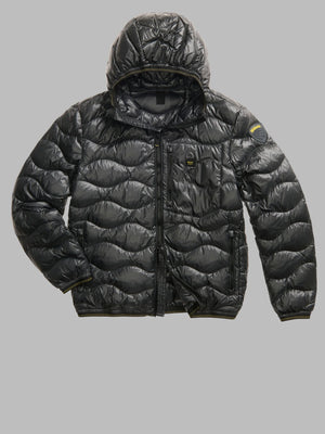 PIUMINO AD ONDE WAVE grigio