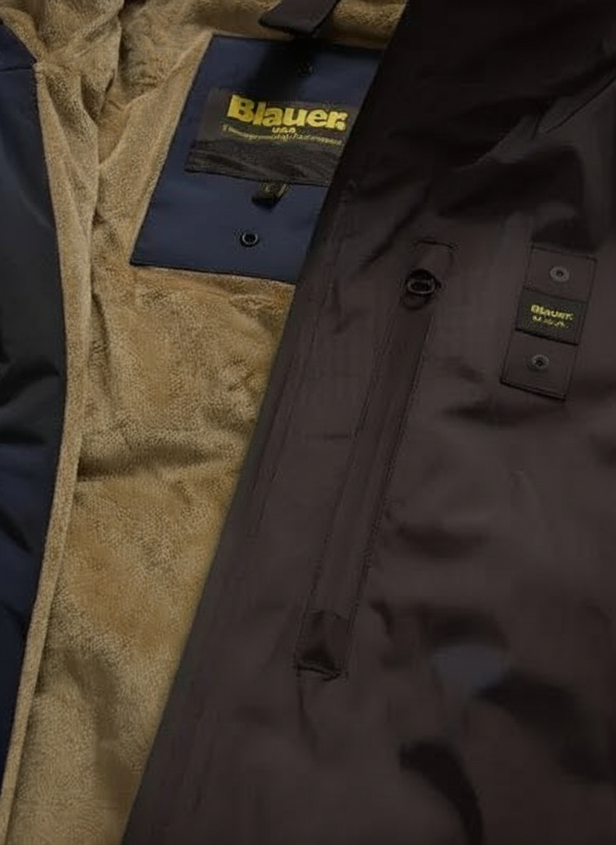 GIACCA CON INTERNO IN ECOPELLICCIA DEVON moro