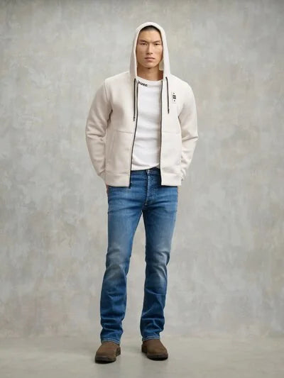 FELPA SCUBA CON CAPPUCCIO COLBY BIANCA