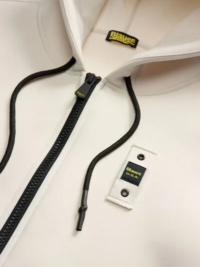 FELPA SCUBA CON CAPPUCCIO COLBY BIANCA