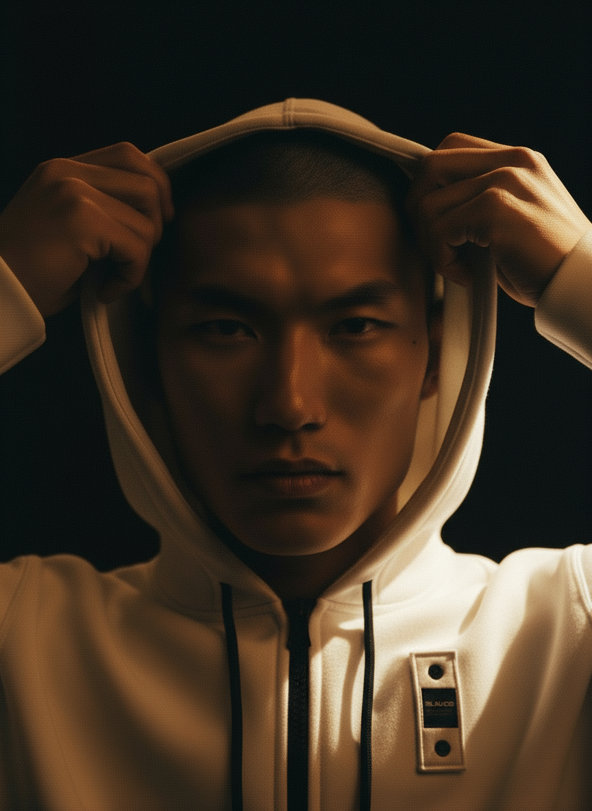 FELPA SCUBA CON CAPPUCCIO COLBY BIANCA