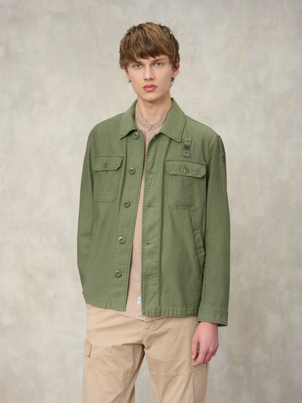 GIACCA CAMICIA TINTA GOODALE