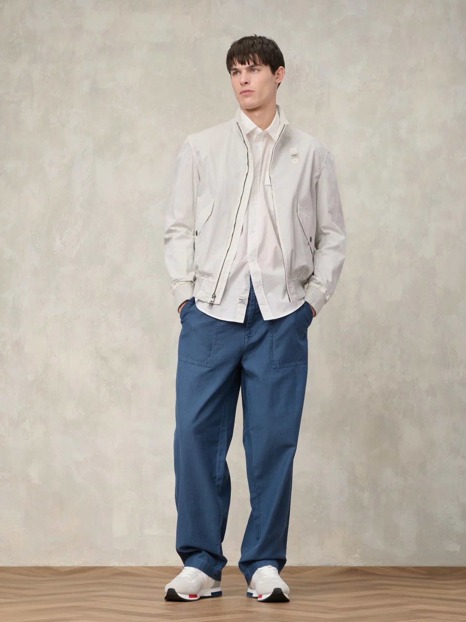 BADGER DYED bomber cotone