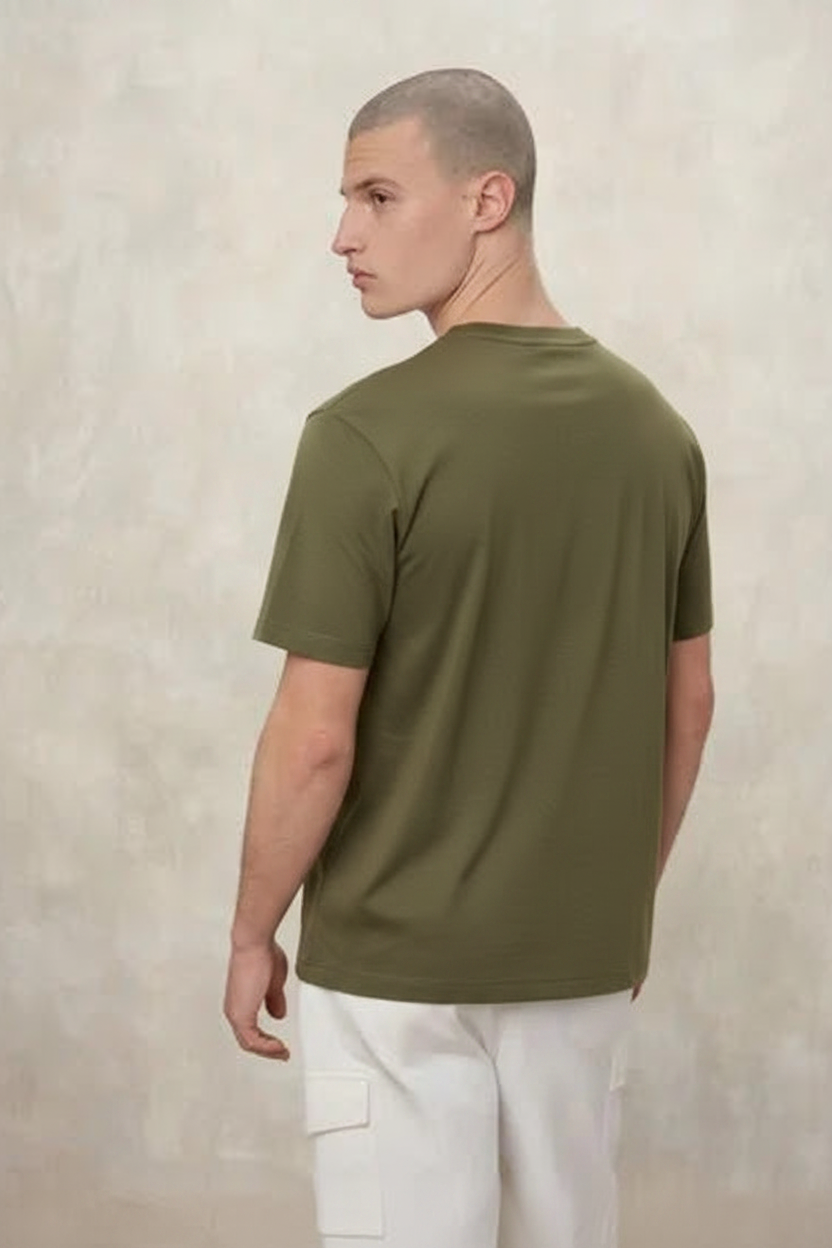 White FAXON RUBBER LOGO T-SHIRT