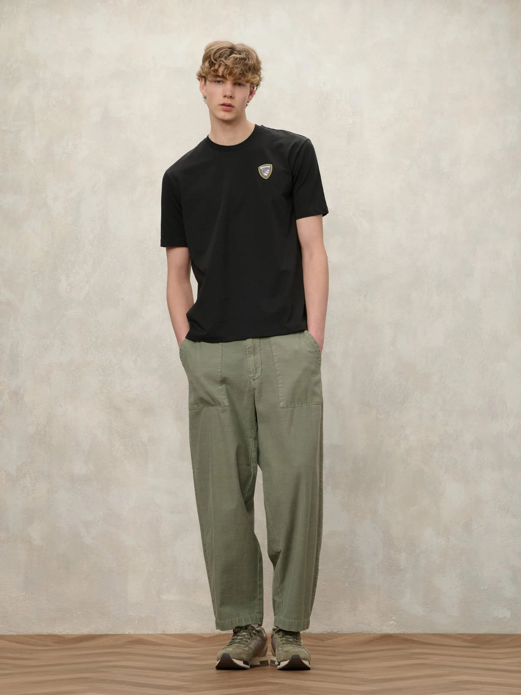 FAXON RUBBER LOGO T-SHIRT black