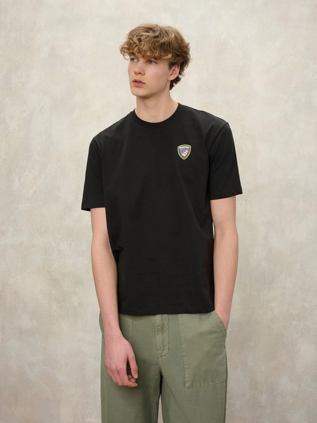 FAXON RUBBER LOGO T-SHIRT black