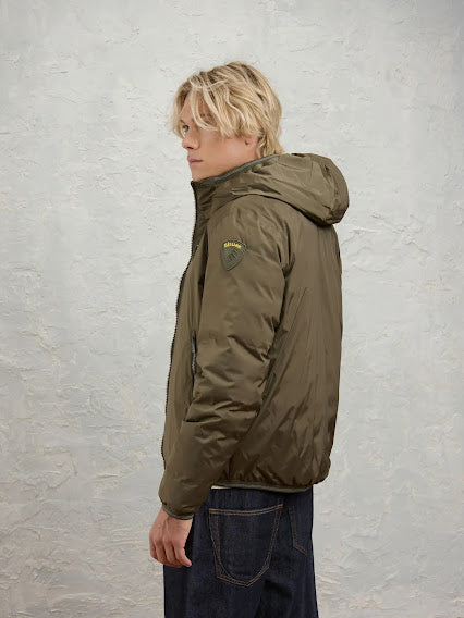 GIACCA REVERSIBILE TERMOSALDATA DONALD verde oliva