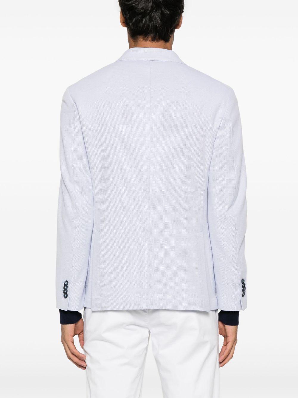 Giacca nuvola jersey cotone piquet latte
