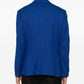 Giacca nuvola jersey cotone piquet blu