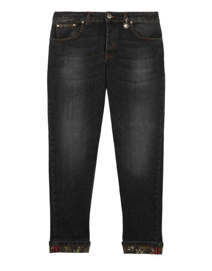 Jeans nero slim