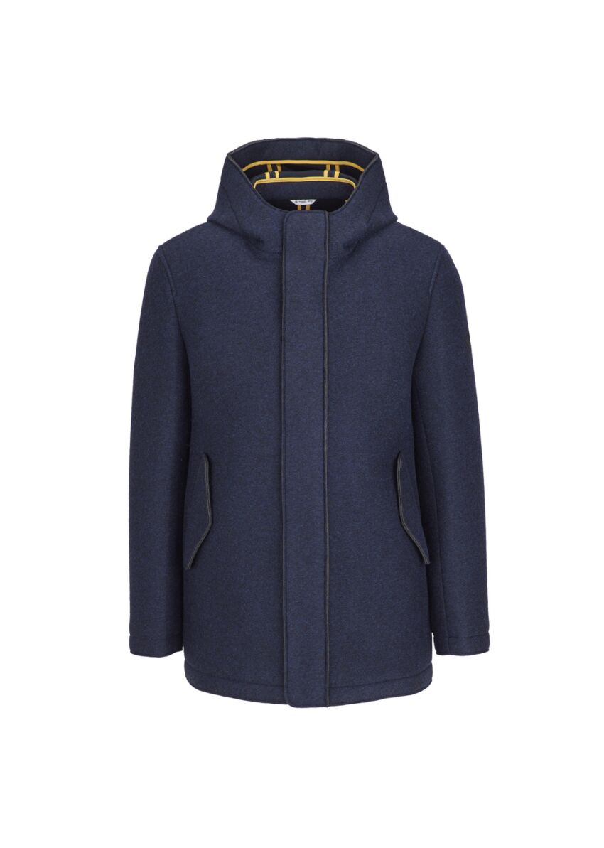 Parka slim jersey misto lana