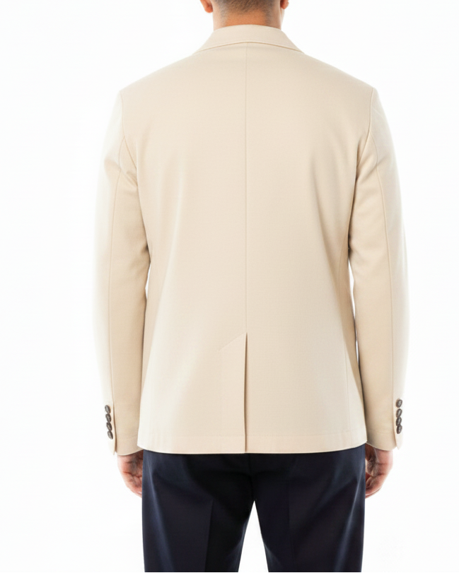 Giacca camicia sabbia