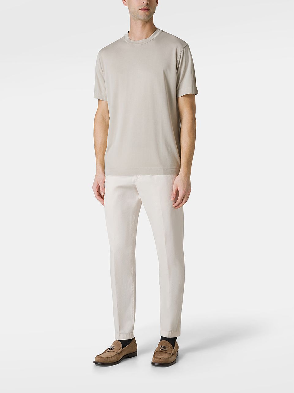 Girocollo Cotton Crepe M/Corta