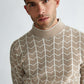 Maglia in lana jacquard