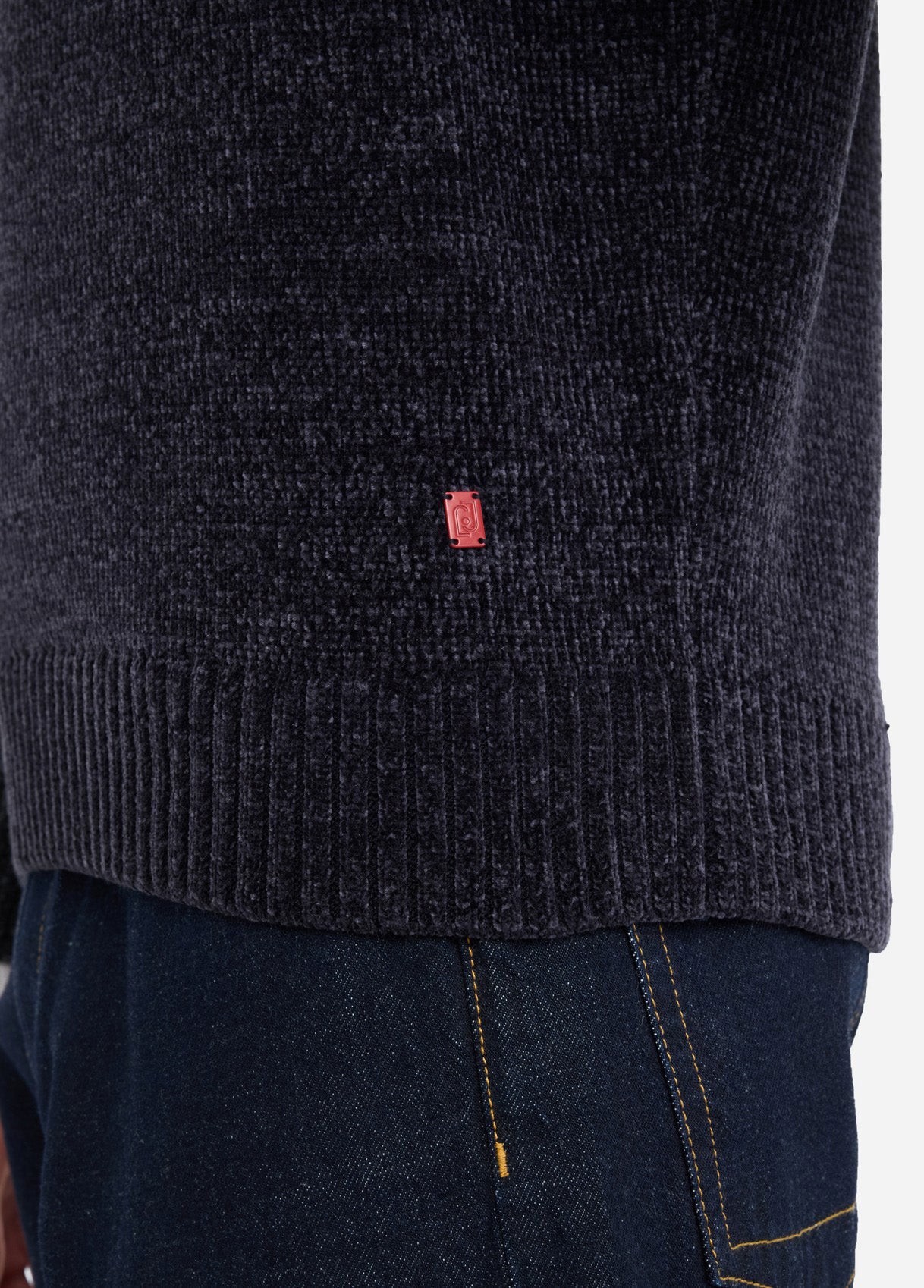 Maglia in ciniglia dark blue