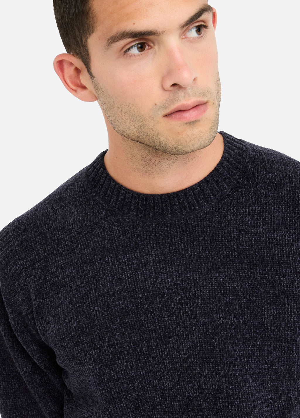 Maglia in ciniglia dark blue