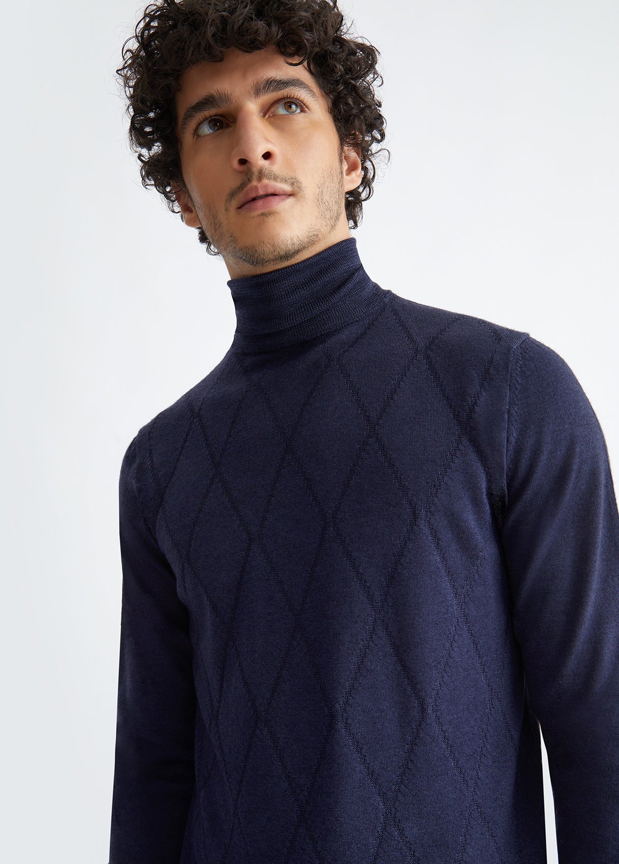 Dolcevita uomo in lana