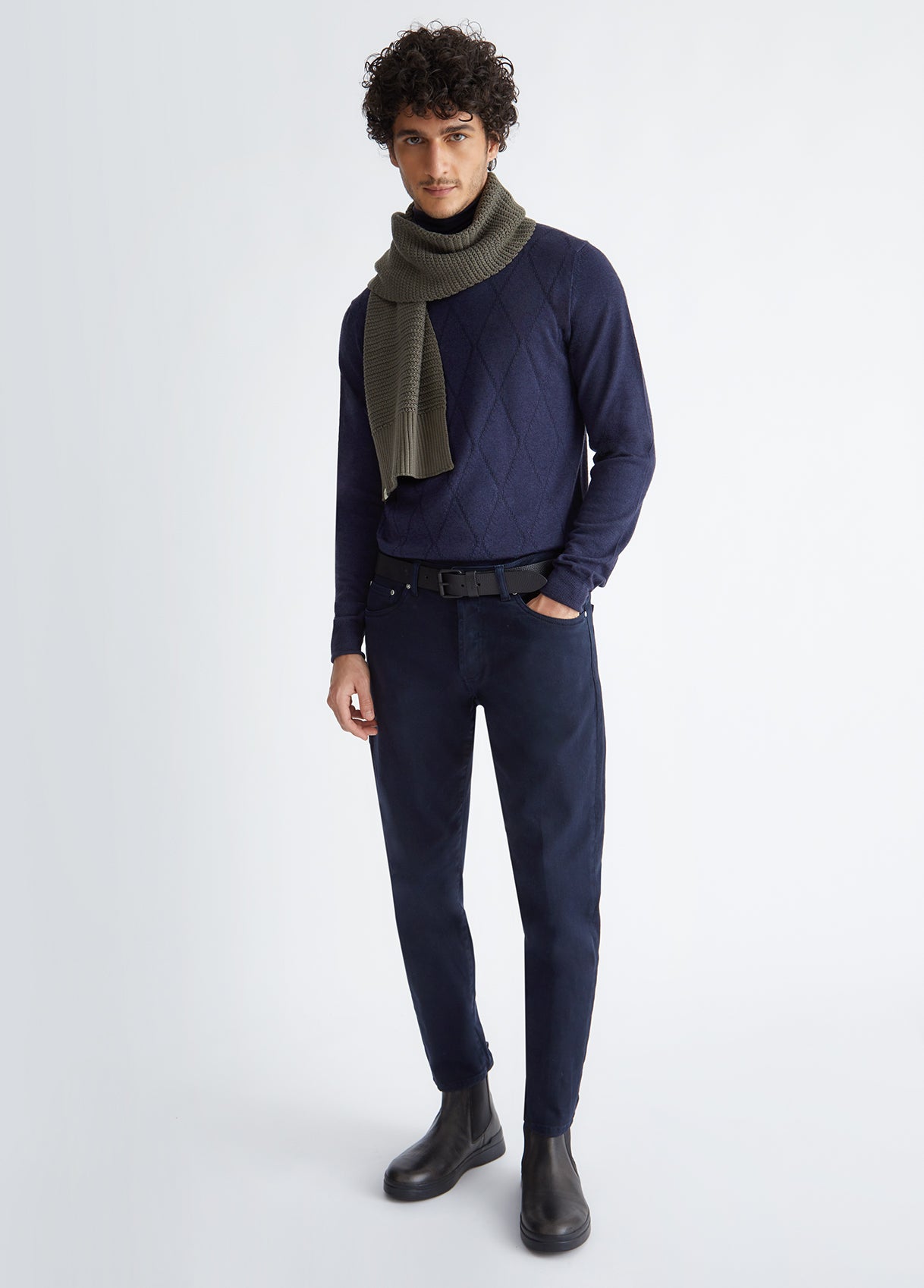 Dolcevita uomo in lana