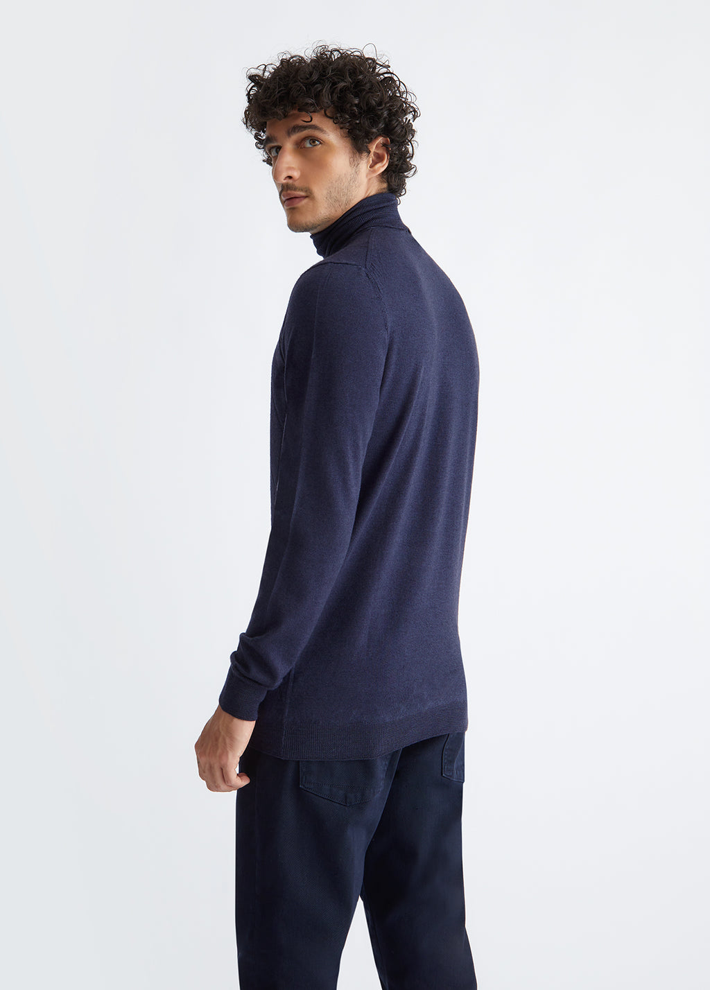 Dolcevita uomo in lana