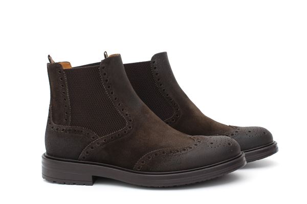 English style Beatles in antiqued suede