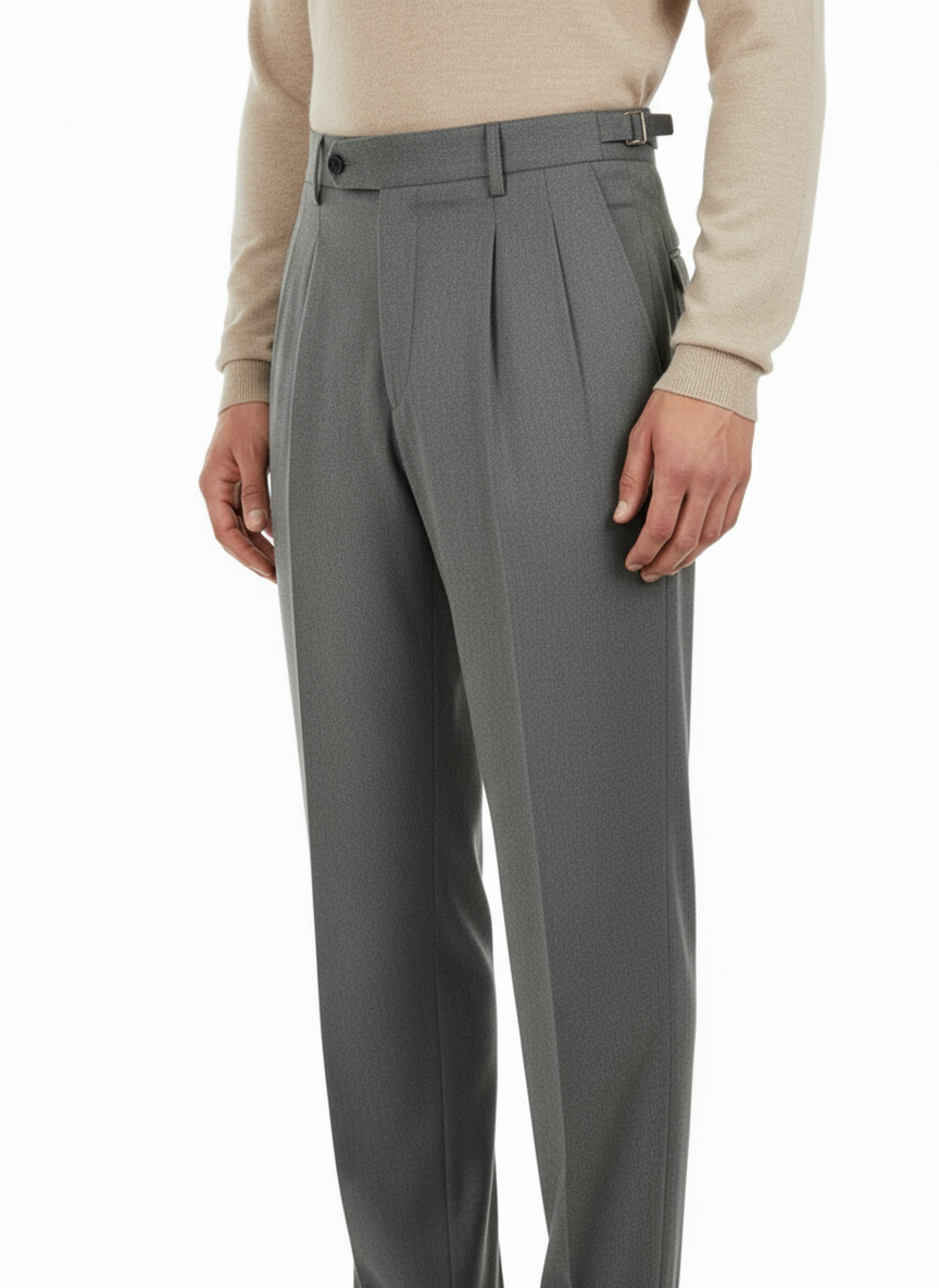 Pantaloni Pura Lana Quartieris grigio