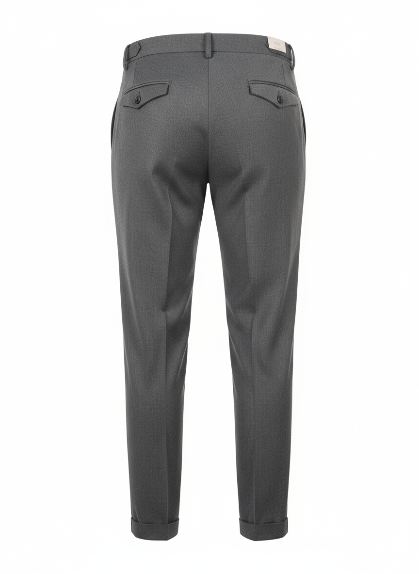 Pantaloni Pura Lana Quartieris grigio