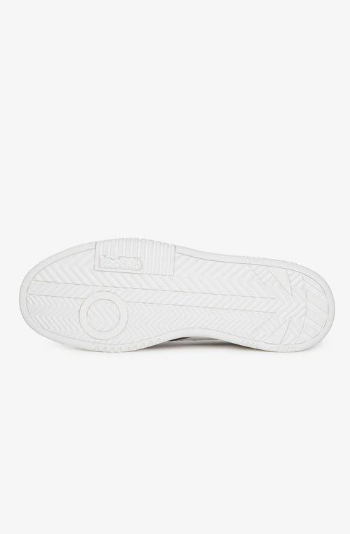 Scarpa Kaotiko Boston Pi Da Uomo Bianco Blu Grigio Perla In Suede E Pelle
