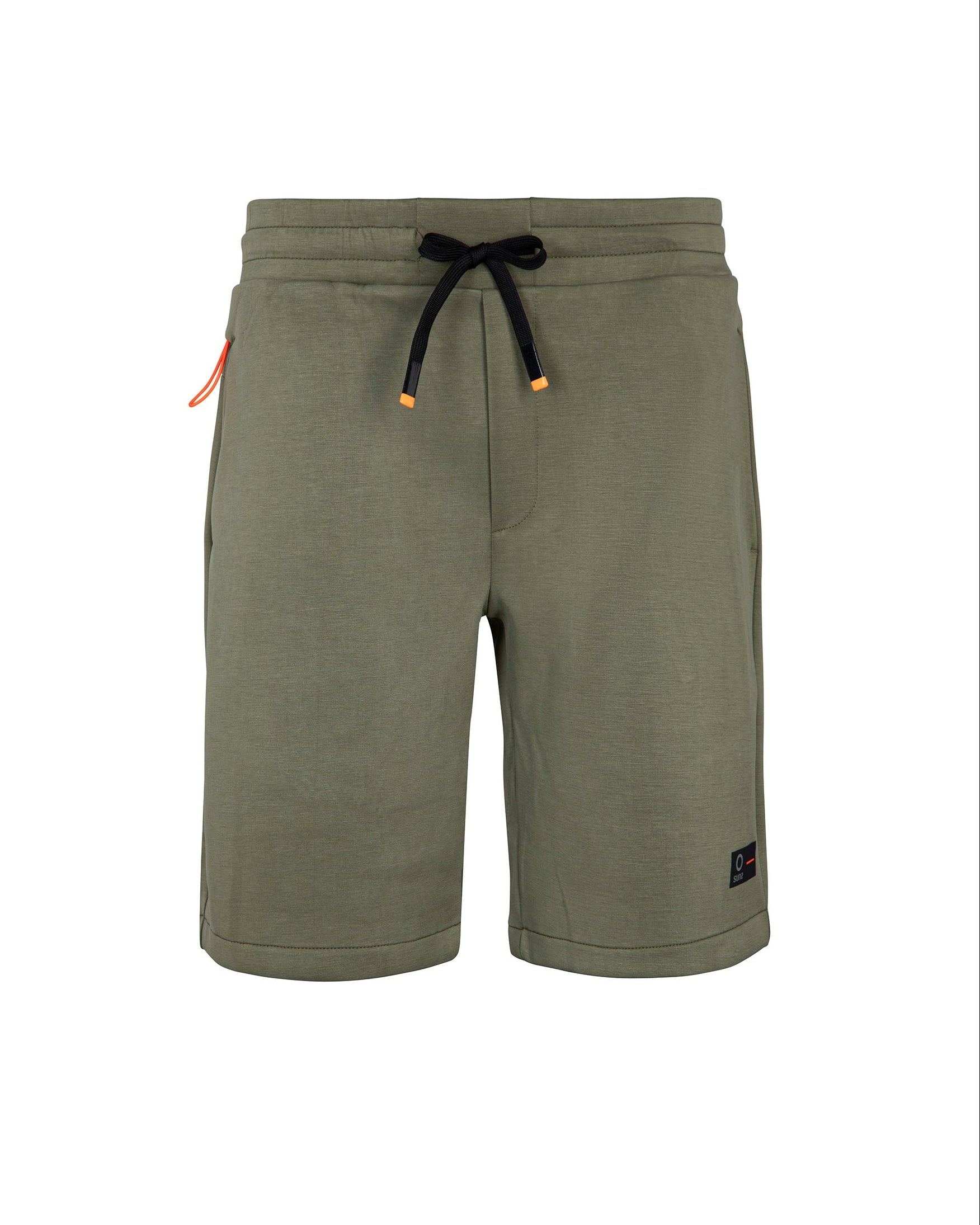 Bermuda Uomo SUNS Ale Lux in tessuto morbido ed elasticizzato verde